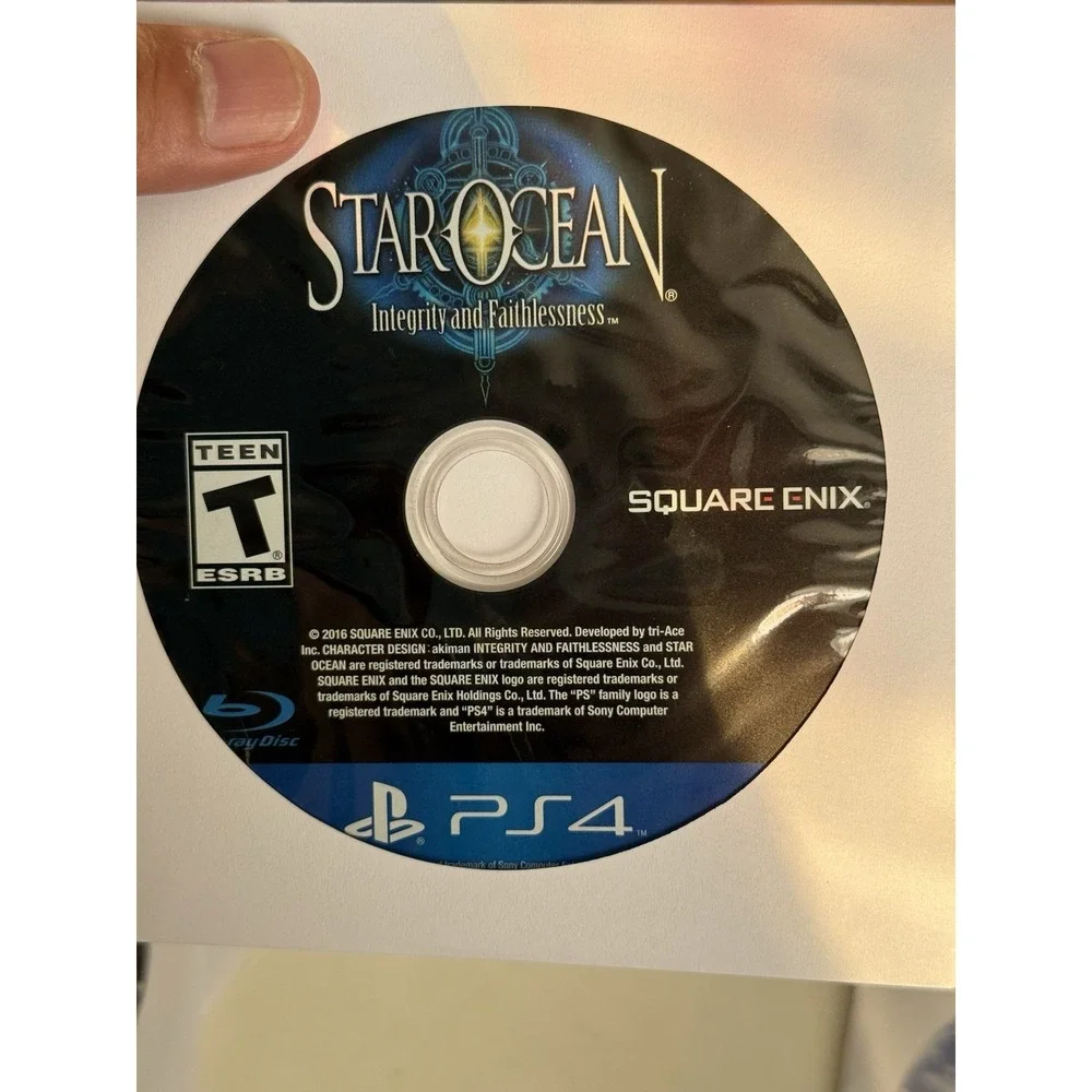 PS4 Games Disc Only Lot Of 6, Spider-Man , Bloodborne, Star ocean , Etc